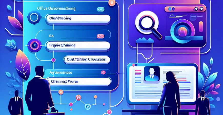 如何通过OA查询公司培训课程？报名流程