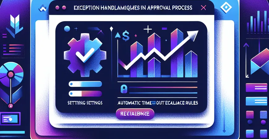 审批流程异常处理机制：超时自动升级规则设置