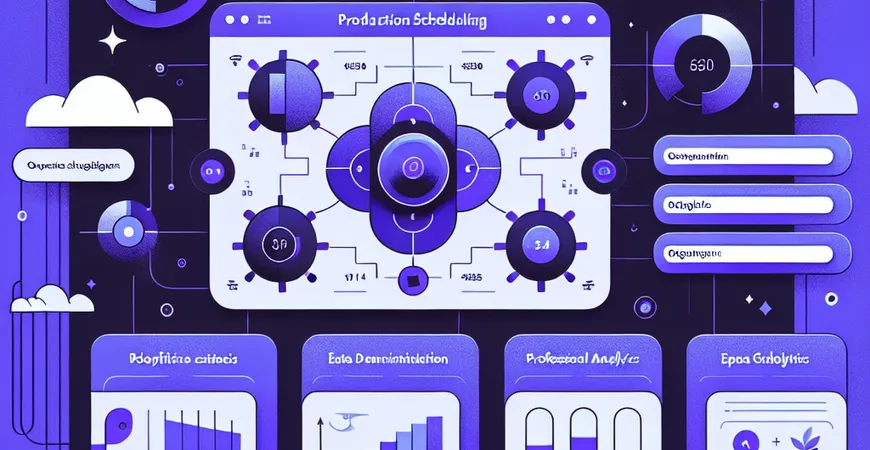 生产排产平台的核心优势：资源优化的可视化呈现