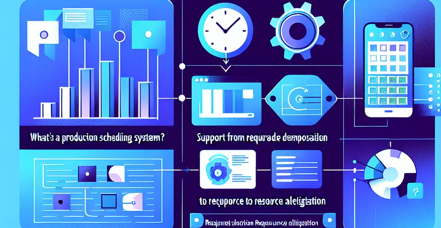 生产排产系统是什么？从需求分解到资源分配的支撑