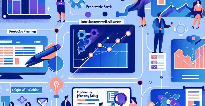 生产计划工具怎么用？跨部门协同的操作规范