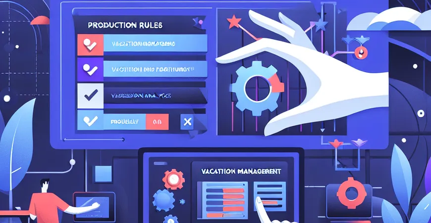 生产计划软件的休假管理功能如何灵活配置生产规则？