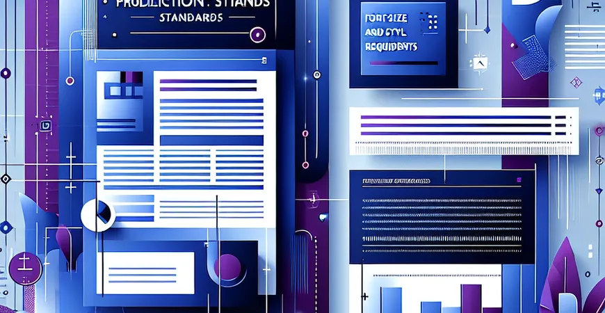 电子公告发布规范：字体字号标准要求
