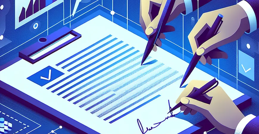 电子合同签署常见问题：手写签名位置示范