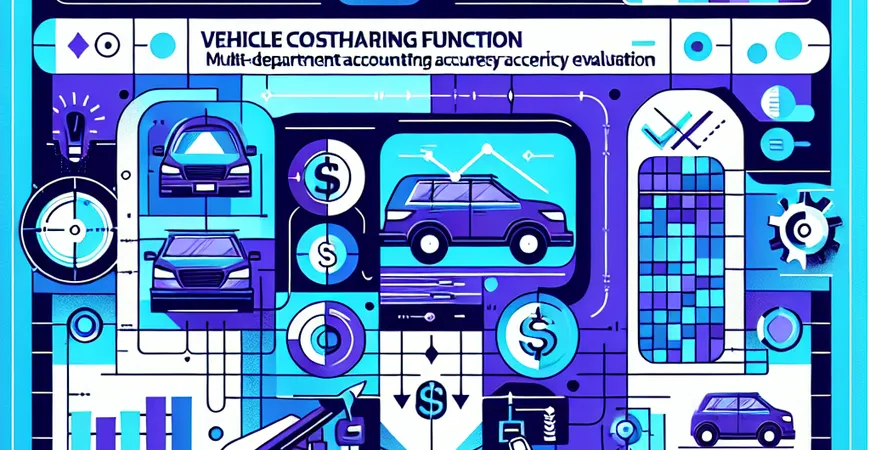 车辆费用分摊功能对比：多部门核算准确性测评