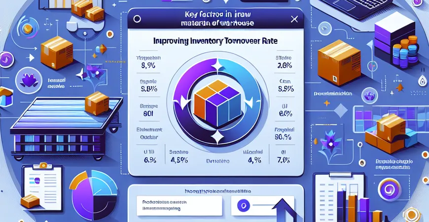 原材料出入库软件的库存周转率提升的关键因素分析