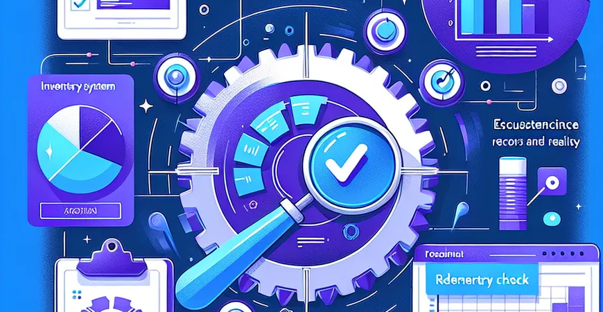 实时库存系统的库存盘点功能确保账实相符