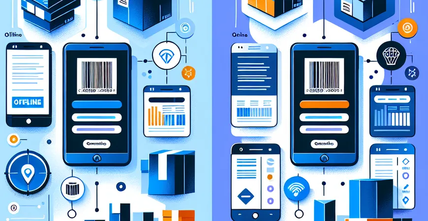 扫码出入库工具的对比测评：离线模式与在线模式的优劣