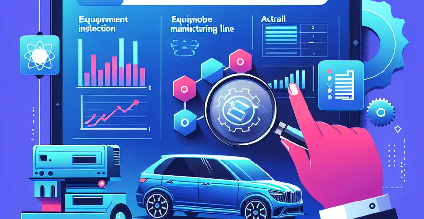 设备点检工具的应用案例：汽车制造产线的实际降本效果