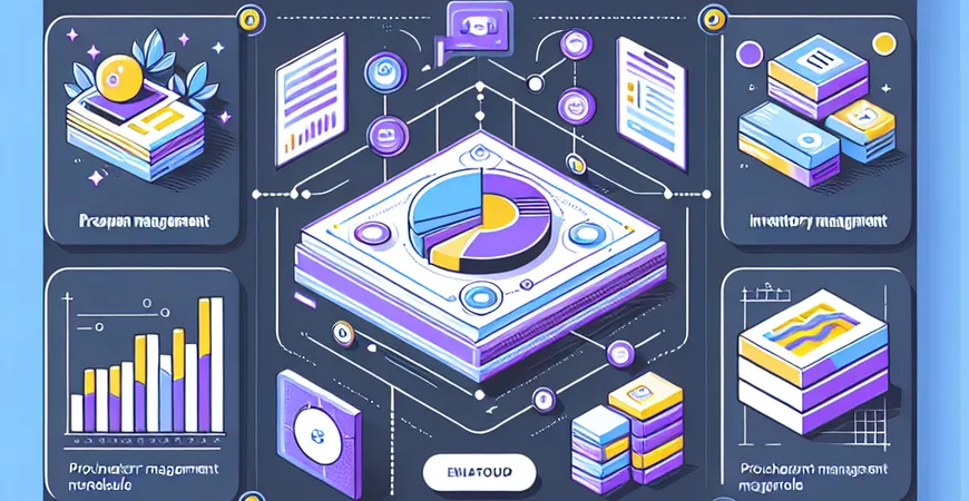 企业运营平台功能解析：采购管理、库存管理模块详解