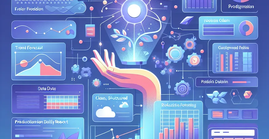 数据实时采集系统趋势预测：自动生成生产数据日报