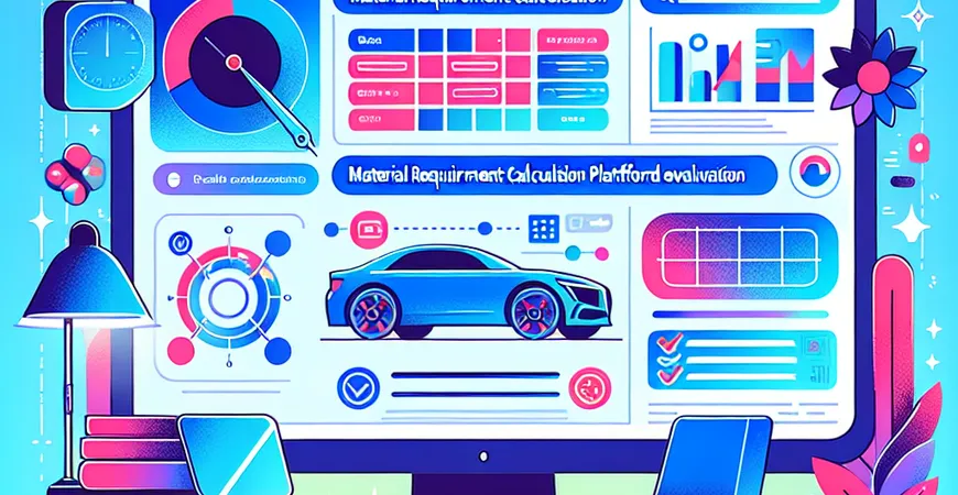 物料需求计算平台测评：汽车、家电行业真实使用反馈
