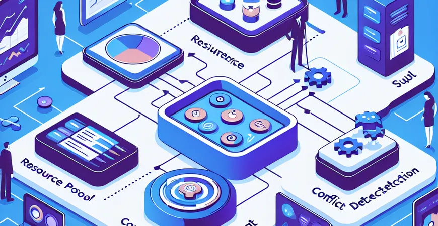 资源协调系统核心模块：资源池管理与冲突检测详解