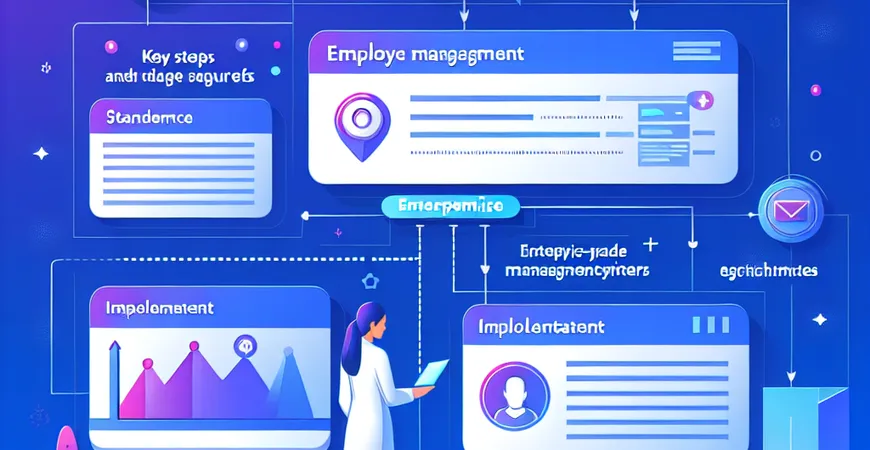 员工管理系统在医疗行业实施的关键步骤与保障措施