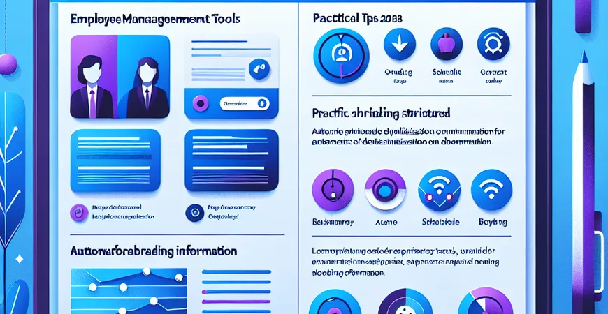 好用的员工管理工具隐藏功能：自动同步入职信息的实战技巧