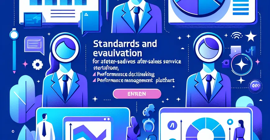 好用的绩效管理平台售后服务有哪些标准？评估方法