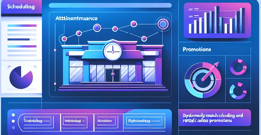 零售促销活动多？考勤管理软件如何实现排班与促销的动态匹配？