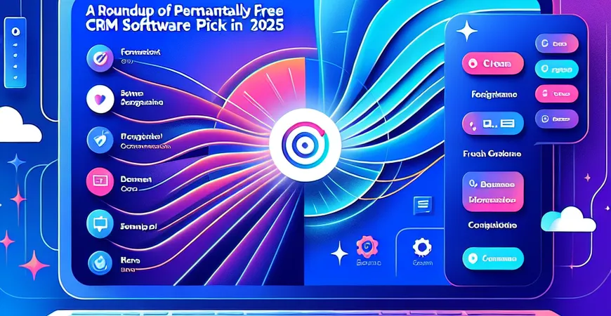 2025热门推荐：永久免费的CRM软件盘点