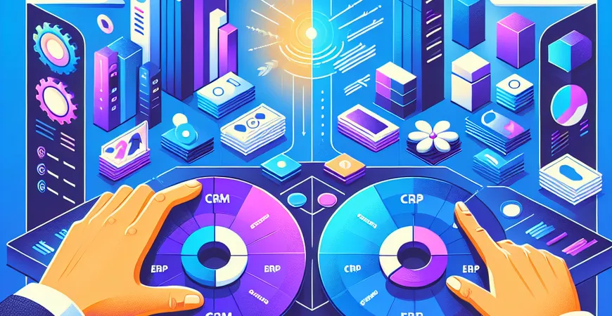 CRM和ERP系统如何选择，区别是什么？
