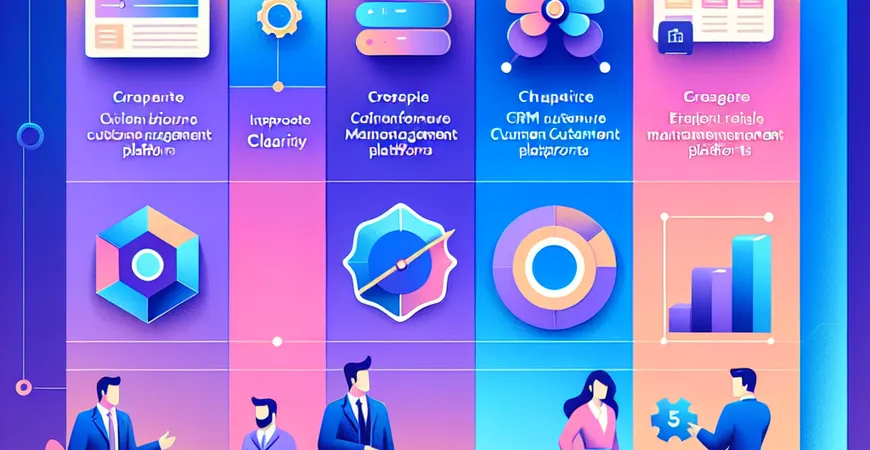 五大CRM客户管理平台的不同特点