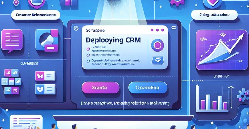 什么情况下部署CRM？