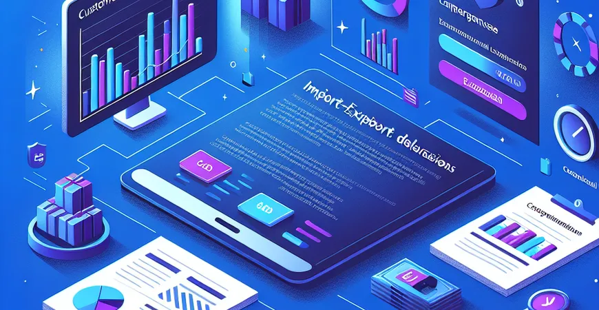 进出口报关单管理