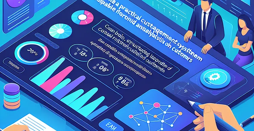 可对客户进行关联分析的实用客户管理系统。