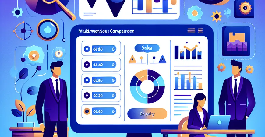 有没有可实现销售数据多维度对比的优质进销存软件