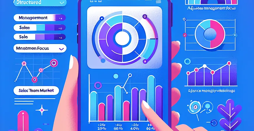 求一款可依据销售团队市场变化调整管理重点的工具。