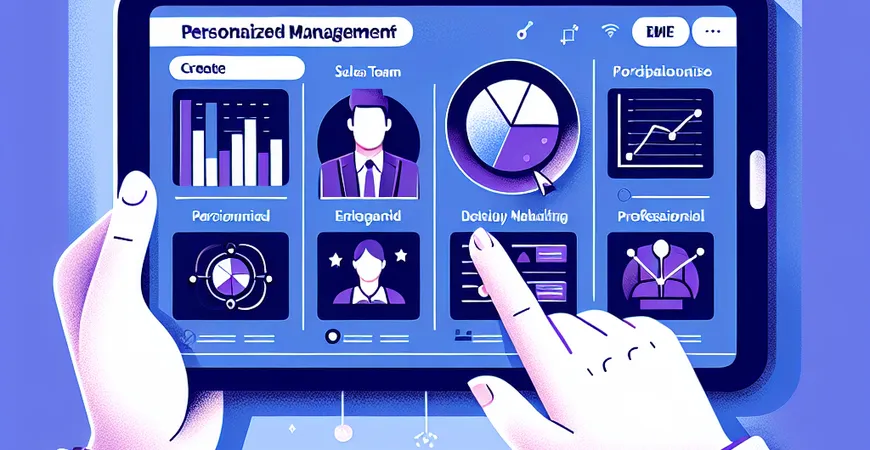 求一款可对销售团队进行个性化管理的实用工具。