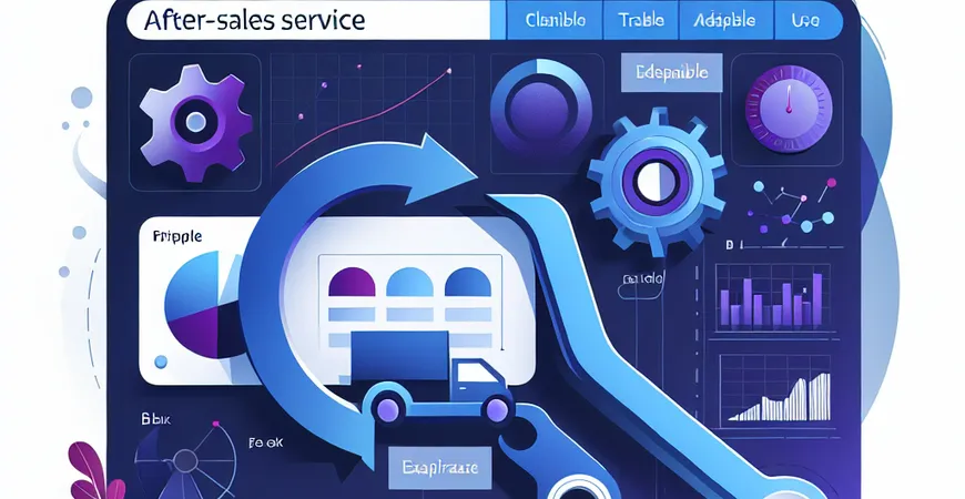 求一款能对售后进行灵活适配的工具？