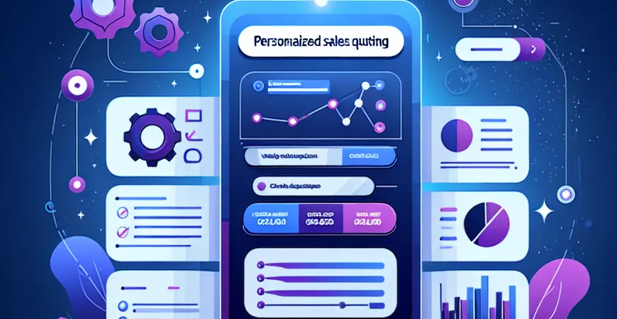 求一款能对销售报价进行个性化设置的工具？