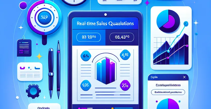 求一款能对销售报价进行实时监控的工具？