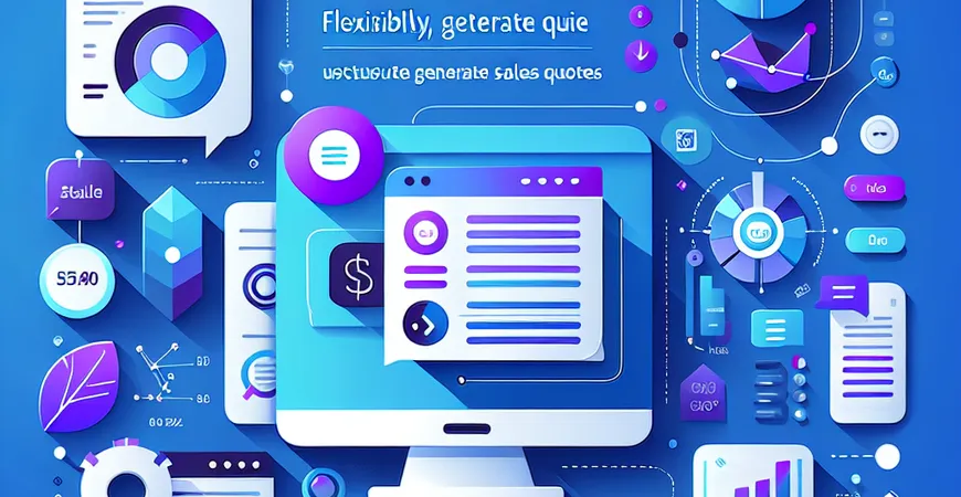 求一款能灵活生成销售报价的软件？