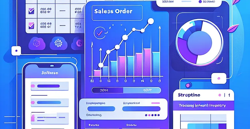 求一款能进行销售订单进度跟踪的进销存软件