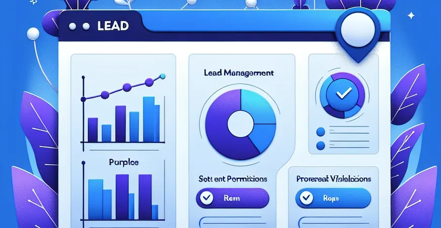 能为线索管理设置不同权限的专业线索管理工具。