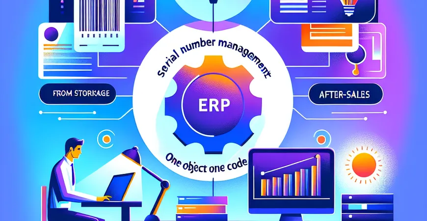 ERP如何支持序列号管理？从入库到售后的一物一码！