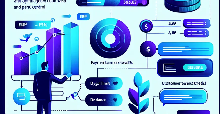 ERP如何管理客户信用？动态额度与账期控制！