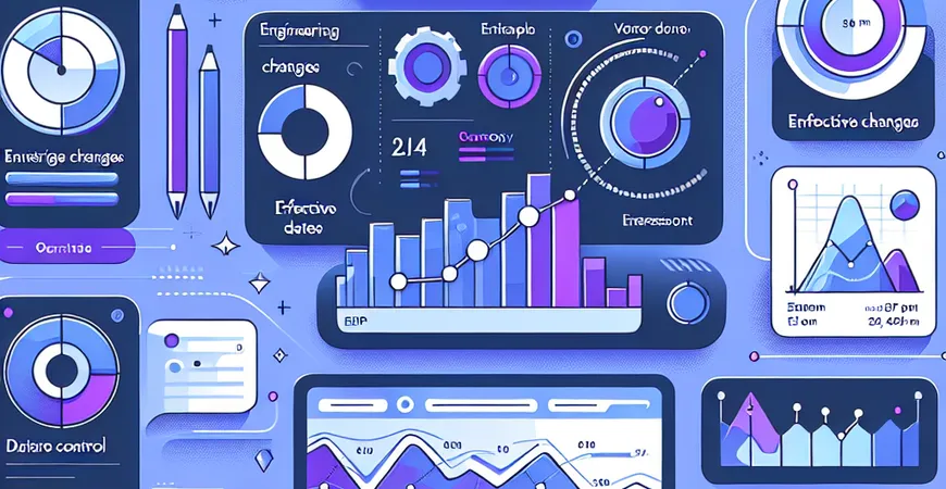 ERP如何管理工程变更？版本控制与生效日期！
