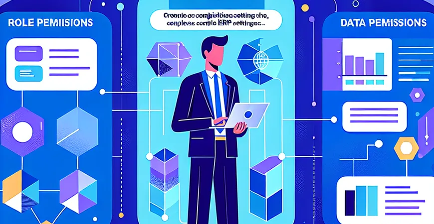 ERP权限设置太复杂？3步搞定角色与数据权限！