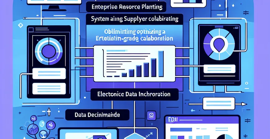 ERP系统如何优化供应商协同？电子数据交换（EDI）方案