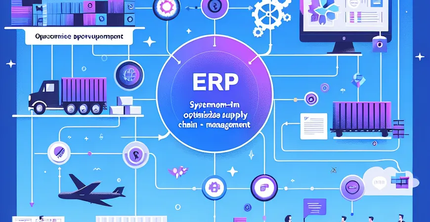 ERP系统如何优化供应链？从采购到交付的全链路管理