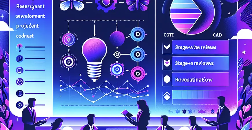 ERP系统如何优化研发项目管理？阶段评审与成本关联！