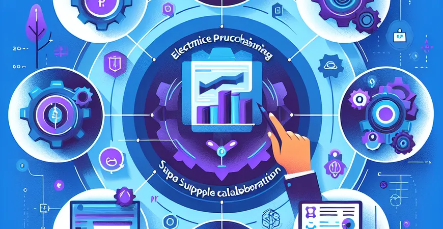 ERP系统如何优化采购流程？电子采购与供应商协同