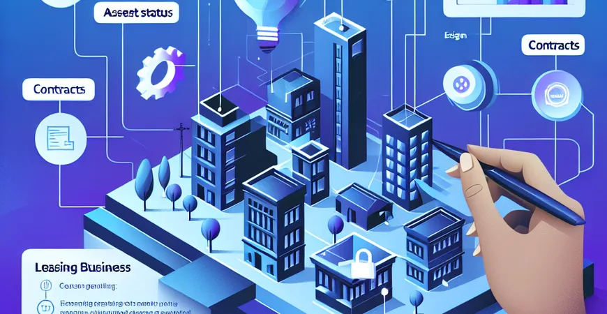 ERP系统如何支持租赁业务？资产状态与合同关联！