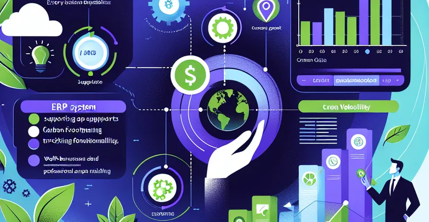 ERP系统如何支持绿色供应链？碳足迹追踪功能探索！