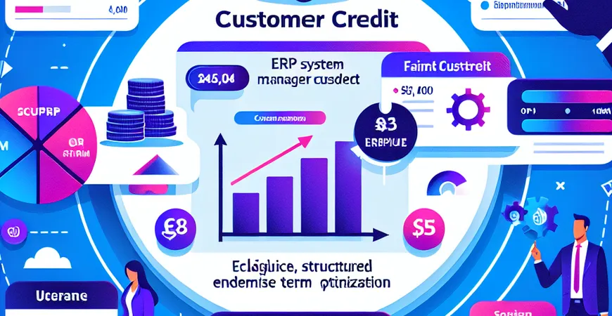 ERP系统如何管理客户信用？风险控制与账期优化
