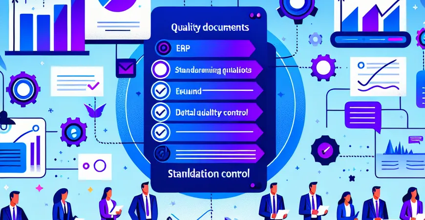 ERP系统如何管理质量文档？标准化与版本控制