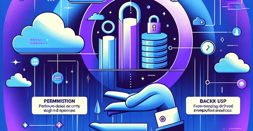 ERP系统如何防范数据安全风险？权限+备份双保险！