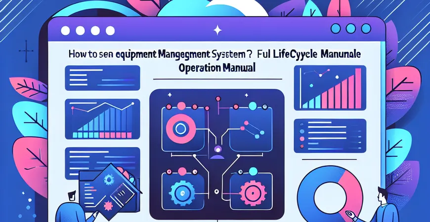 设备管理系统怎么用？全生命周期维护模块操作手册